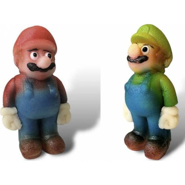 Marcipánová figúrka Super Mario a Luigi, 34g