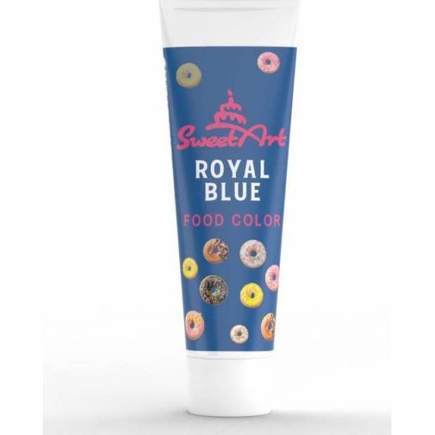 SweetArt gélová farba v tube Royal Blue (30 g)