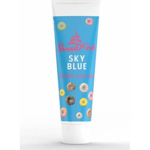 SweetArt gélová farba v tube Sky Blue (30 g)