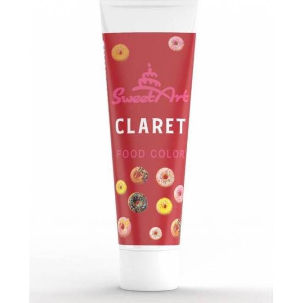 SweetArt gélová farba v tube Claret (30 g)