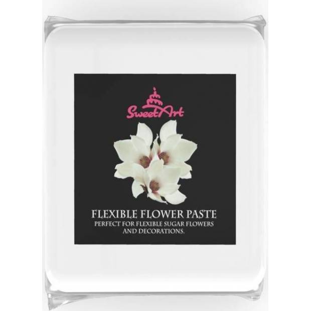 SweetArt kvetinová modelovacia pasta vanilka (500 g)