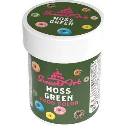 SweetArt gélová farba Moss Green (30 g)