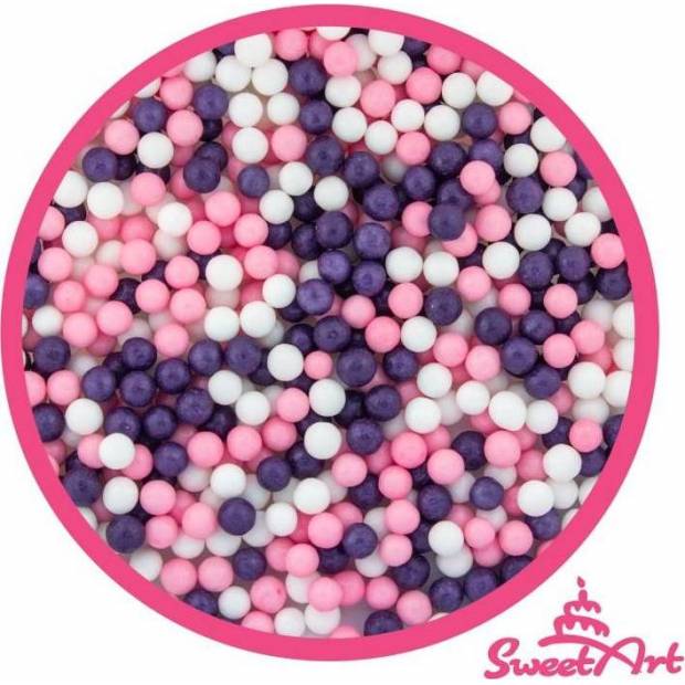 SweetArt Princess mix cukrových perál 5 mm (80 g)