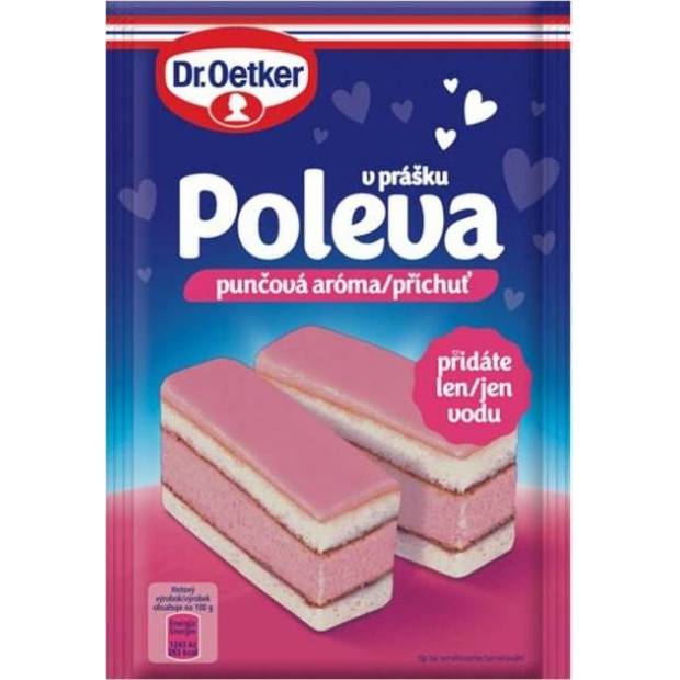 Dr. Oetker Poleva v prášku punčová príchuť (100 g) DO0050 dortis