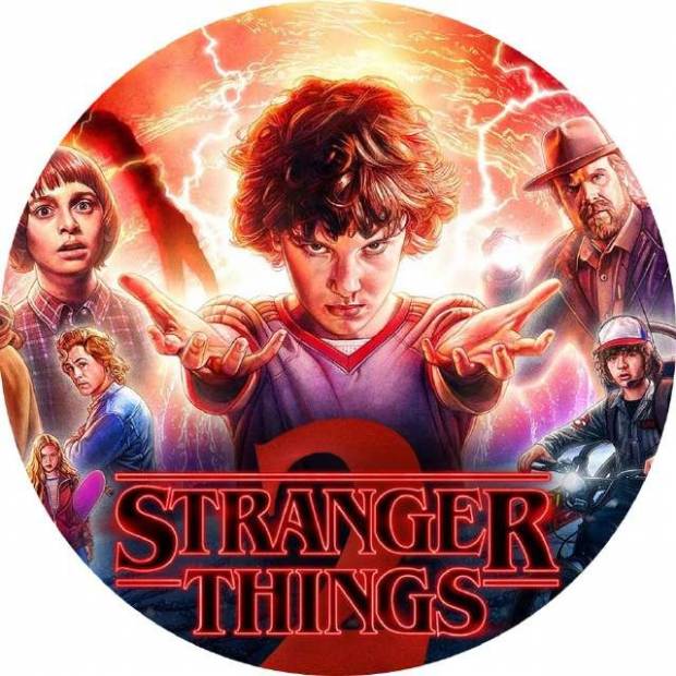 Jedlý papier Stranger Things 19,5cm