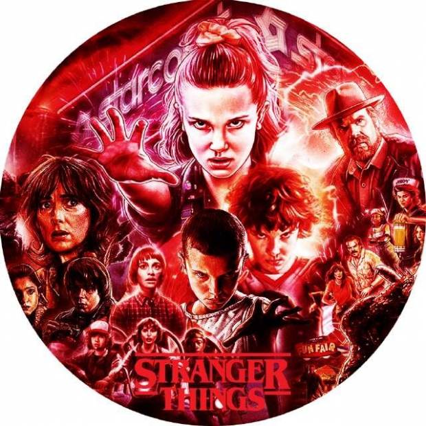 Jedlý papier Stranger Things 19,5cm