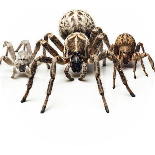 Jedlé papierové pavúky 19,5cm