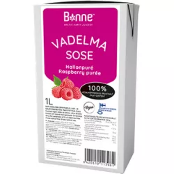 Ovocné pyré 100%malina 1l