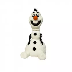 Olaf – cukrová dekorácia, 6 × 9 cm