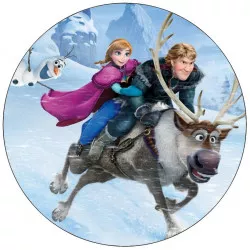Jedlý papier Frozen Kristoff a Anna