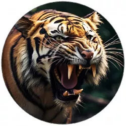 Jedlý papier tiger foto z profilu 19,5cm