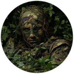 Jedlý papier vojak maskovaný 19,5 cm