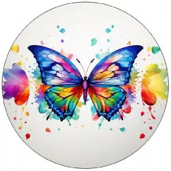 Jedlý papier motýle 19,5 cm