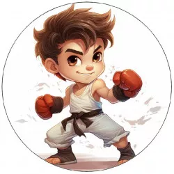 Jedlý papier boxera 19,5 cm