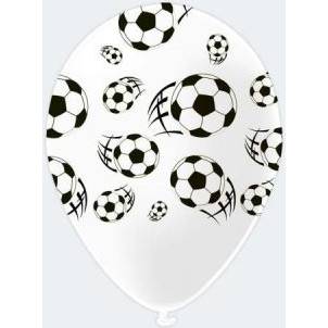 Latexové balóny futbal, 5 ks