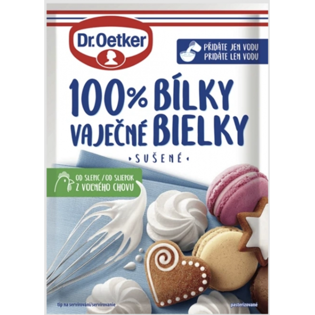 Dr. Oetker 100% vaječné bielky