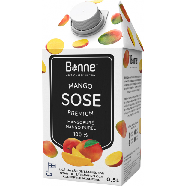 Ovocné pyré 100% Mango 0,5l