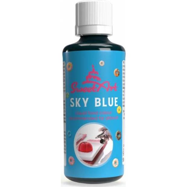 SweetArt airbrush farba tekutá Sky Blue (90 ml)