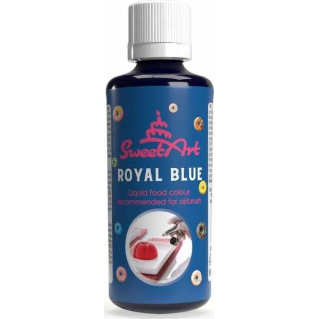 SweetArt airbrush farba tekutá Royal Blue (90 ml)