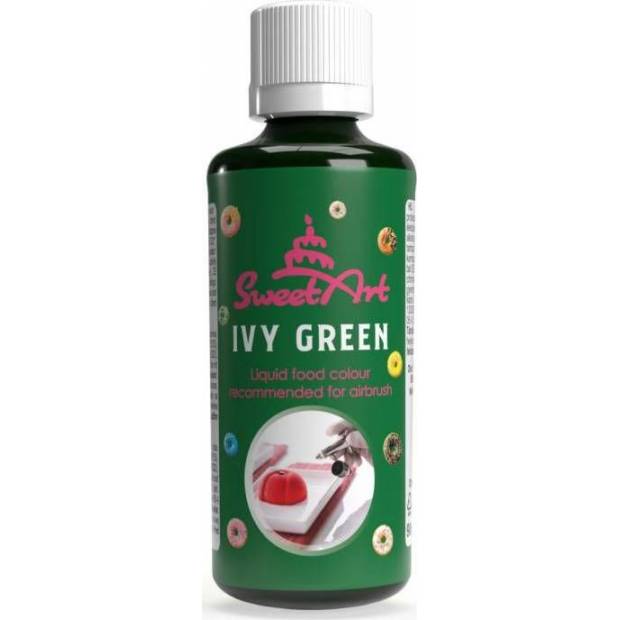 SweetArt airbrush farba tekutá Ivy Green (90 ml)