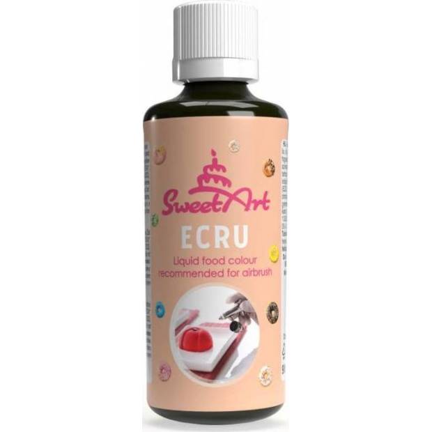 SweetArt airbrush farba tekutá Ecru (90 ml)