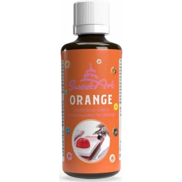 SweetArt Airbrush Paint Liquid Orange (90 ml)