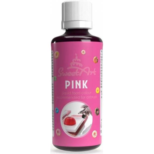 SweetArt Airbrush Paint Liquid Pink (90 ml)