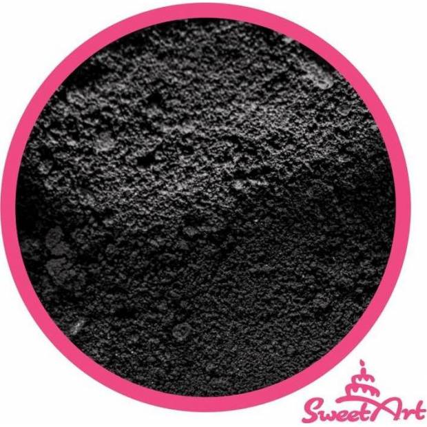 SweetArt jedlá prášková farba Black black (2 g)