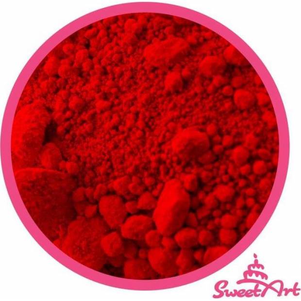 SweetArt jedlá prášková farba Wild Cherry čerešňovo červená (2,5 g)