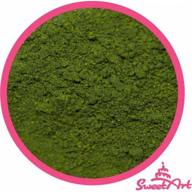 SweetArt jedlá prášková farba Grass Green (2,5 g)