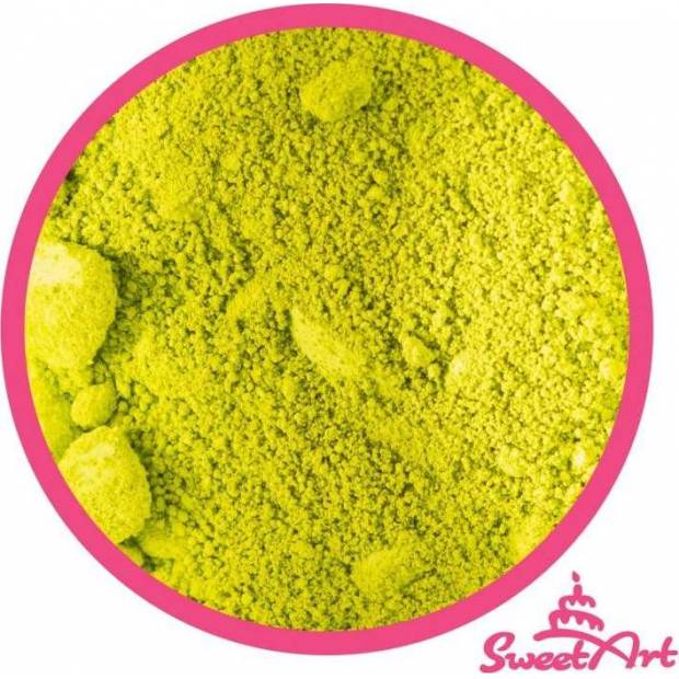 SweetArt jedlá prášková farba Fresh Green svetlozelená (2,5 g)