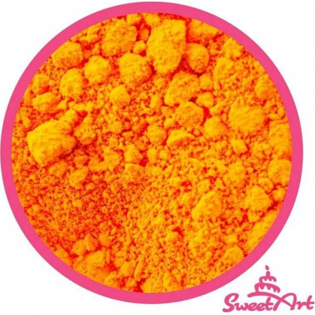 SweetArt Jedlá prášková farba Mandarínka Mandarínka Orange (3 g)