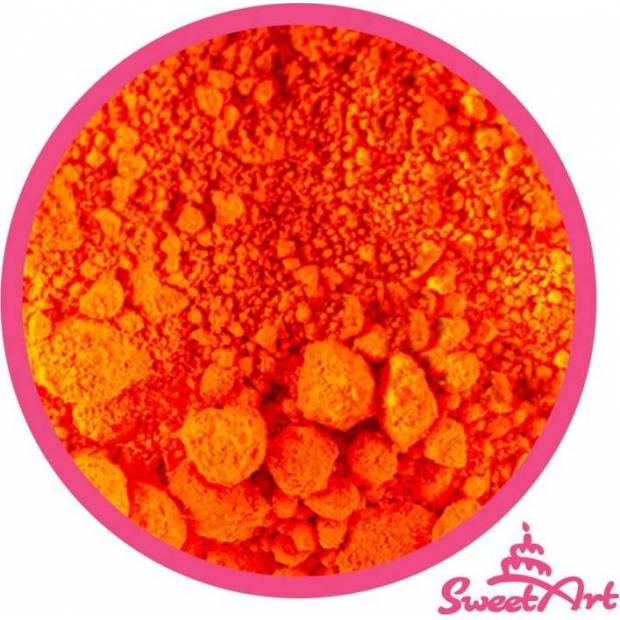 SweetArt jedlá prášková farba oranžová oranžová (3 g)