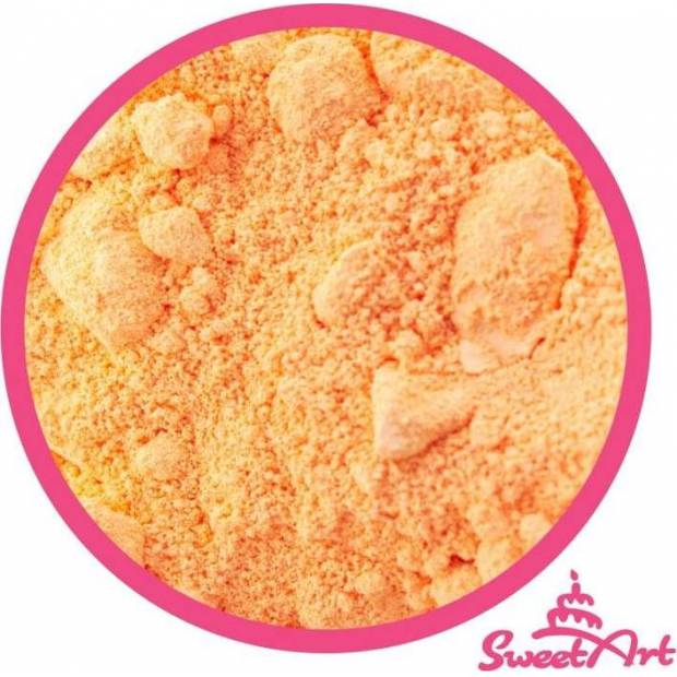 SweetArt jedlá prášková farba Peach peach (2,5 g)