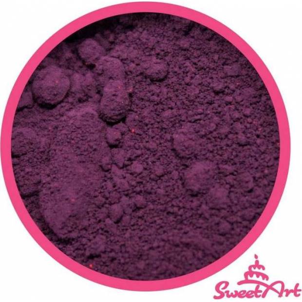 SweetArt Baklažán jedlá prášková farba tmavo fialová (2 g)