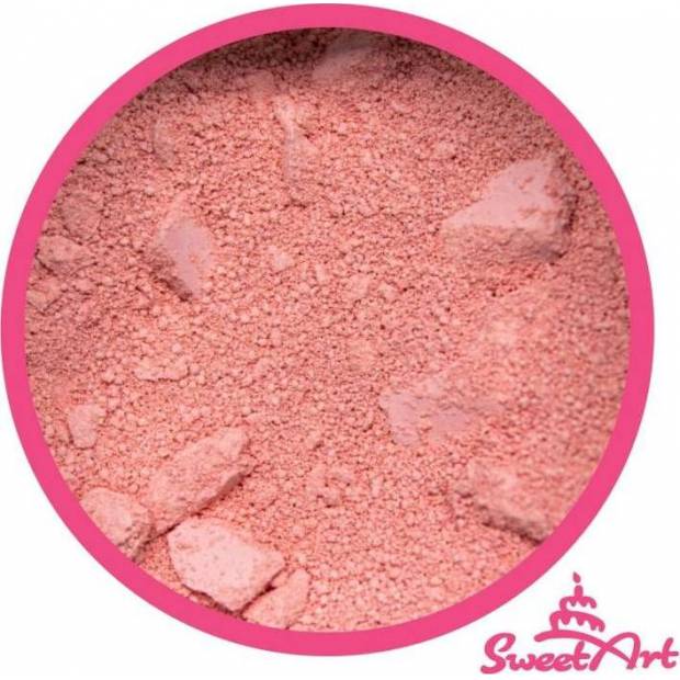 SweetArt jedlá prášková farba Rose pink (2,5 g)