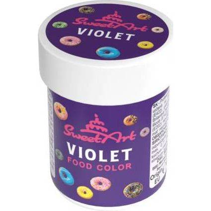 SweetArt gélová farba Violet (30 g)