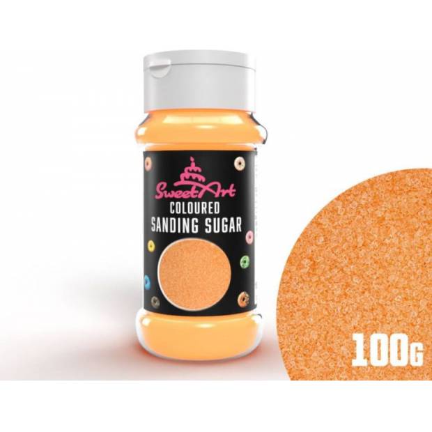 Dekoratívny broskyňový cukor SweetArt (100 g)