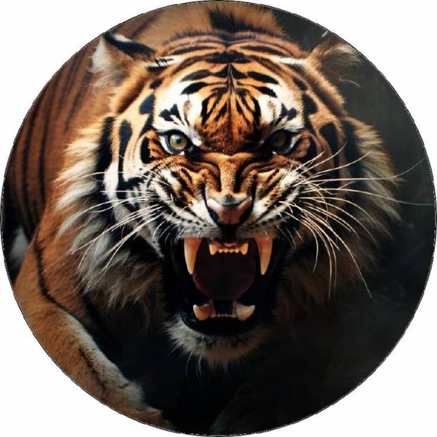 Jedlý papierový tiger 19,5cm