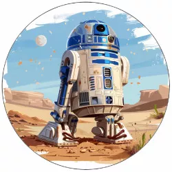Jedlý papier Star Wars R2-D2 19,5 cm