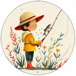 Jedlý papier malý rybár 19,5 cm