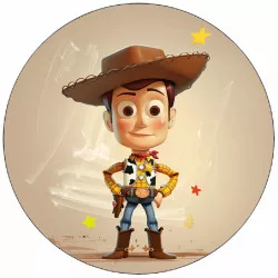 Jedlý papier Toy Story Woody 19,5 cm