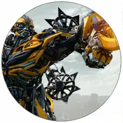 Jedlý papier Transformers v akcii 19,5 cm