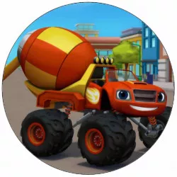 Jedlý papier Plamienok miešacia 19,5 cm