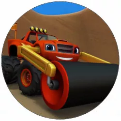 Jedlý papier Plamienok a valec 19,5 cm