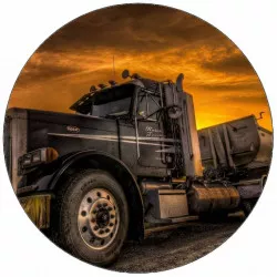 Jedlý papier americký nákladné auto 19,5 cm