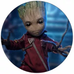 Jedložrný papir Groot s vetvami namiesto rúk 19,5 cm