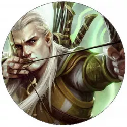Jedlý papír Pán prstenů Legolas ilustrácie 19,5 cm