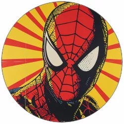 Jedlý papier Spiderman zblízka 19,5 cm