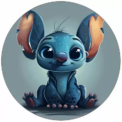 Jedlý papier Stitch sedící 19,5 cm